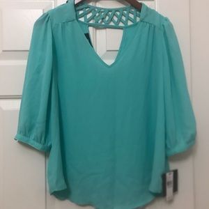 Teal Blouse